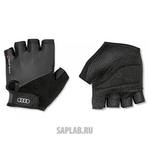 Купить Audi 3131503703 Велосипедные перчатки Audi Sport Unisex biking golves, black, артикул 3131503703