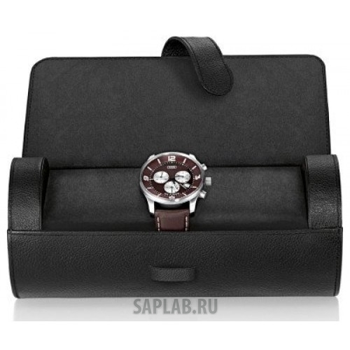 Купить Audi 3141202100 Футляр для часов Audi Watch case, leather, black