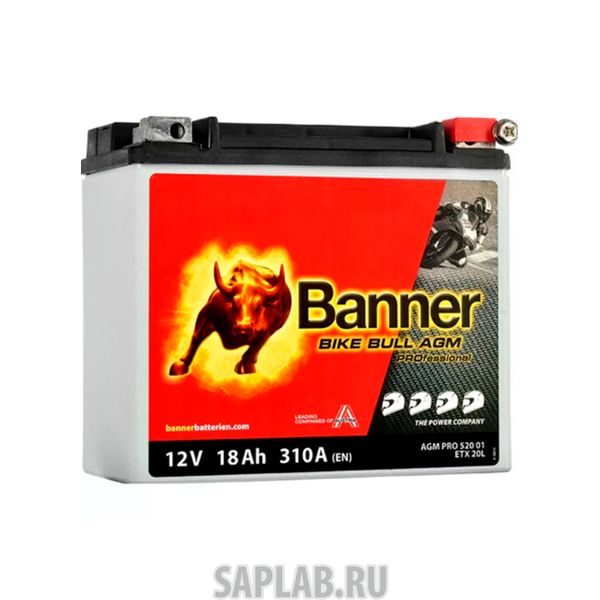 Купить запчасть BANNER - 6СТ18YTX20LBS51821 