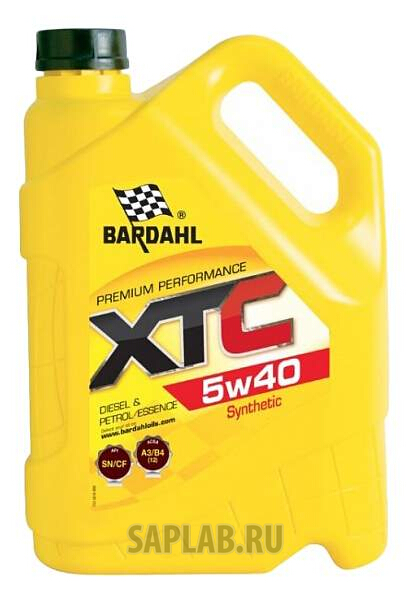 Купить запчасть BARDAHL - 36163 Моторное масло Bardahl XTC 5W-40 5л