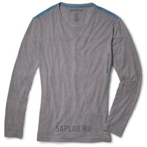 Купить BMW 76238561028 Мужская майка с длинным рукавом BMW Motorrad Longsleeve Shirt, Ride, Men, Grey, артикул 76238561028