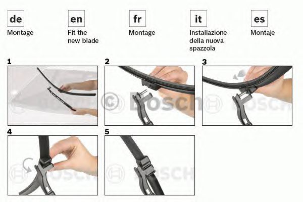 Купить BOSCH 3397006824 BOSCH Стеклоочиститель Aerotwin Retrofit 400mm (AR 16 U)