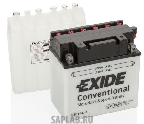 Купить EXIDE EB16CLB Аккумулятор автомобильный EXIDE EB16CL-B 19 Ач