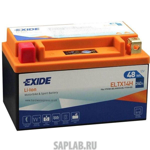 Купить EXIDE ELTX14H Аккумулятор EXIDE ELTX14H