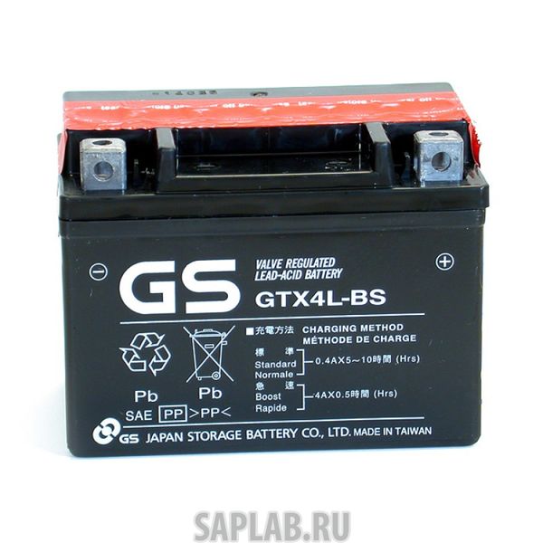 Купить запчасть GS_YUASA - GTX4LBS 