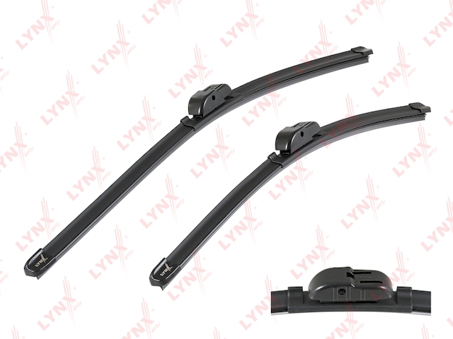 Купить LYNX XF5545S Комплект бескаркасных щеток стеклоочистителя 550мм(22)/450мм(18) XF480 XF530 DF-012 DF-110 DFR-005 D