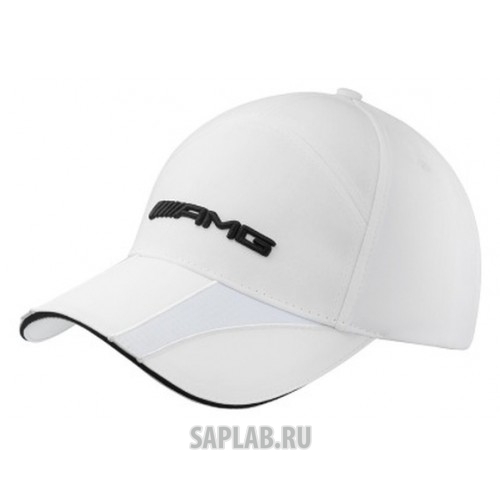 Купить MERCEDES B66952707 Женская бейсболка Mercedes-Benz Women's Baseball Cap, AMG, White, артикул B66952707