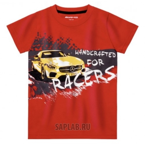 Купить MERCEDES B66952943 Детская футболка Mercedes AMG Children's T-shirt, Red, артикул B66952943