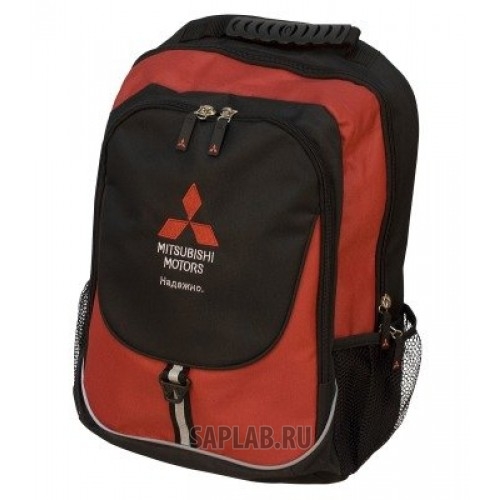 Купить MITSUBISHI RU000018 Рюкзак Mitsubishi Backpack, Black-Red, артикул RU000018