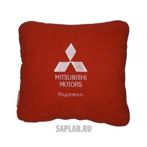Купить MITSUBISHI RU000022 Автомобильная подушка Mitsubishi Сushion, Red, артикул RU000022