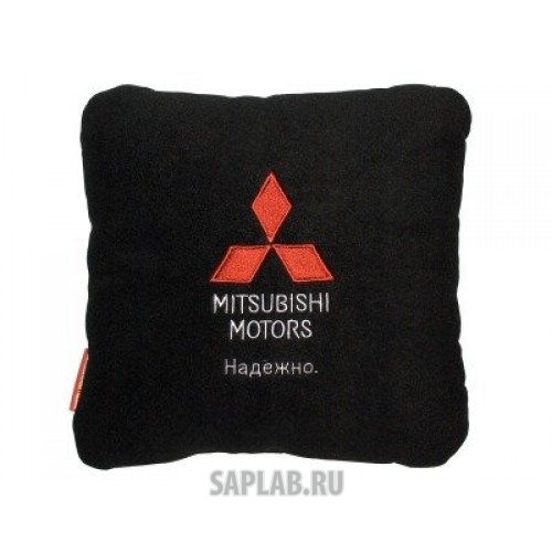 Купить MITSUBISHI RU000023 Автомобильная подушка Mitsubishi Сushion, Black, артикул RU000023