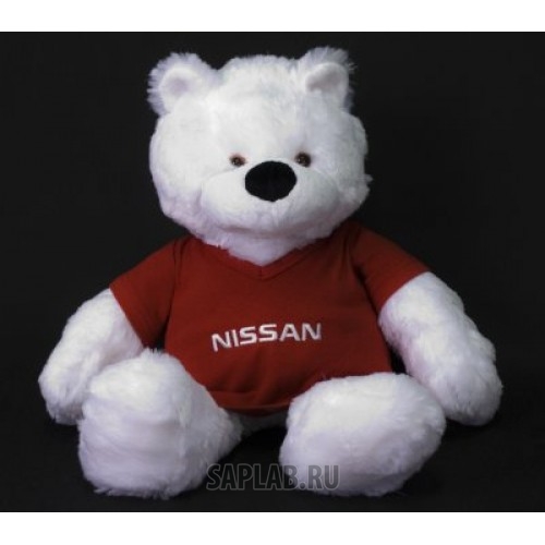 Купить NISSAN 999BEARWHITE Плюшевый медведь Nissan Toy Teddy Bear, White