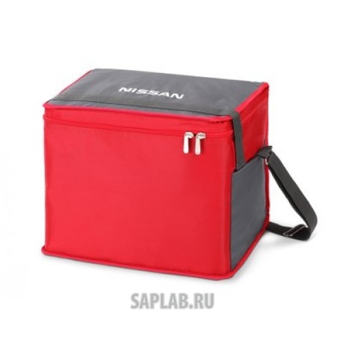 Купить NISSAN 999C147LXX Сумка термос Nissan Thermo Bag, Grey-Red, артикул 999C147LXX