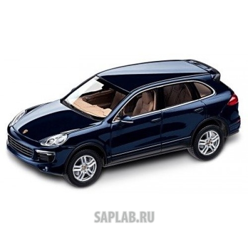 Купить Porsche WAP0200060E Модель автомобиля Porsche Cayenne S, 1:43 Scale, Moonlight Blue, артикул WAP0200060E