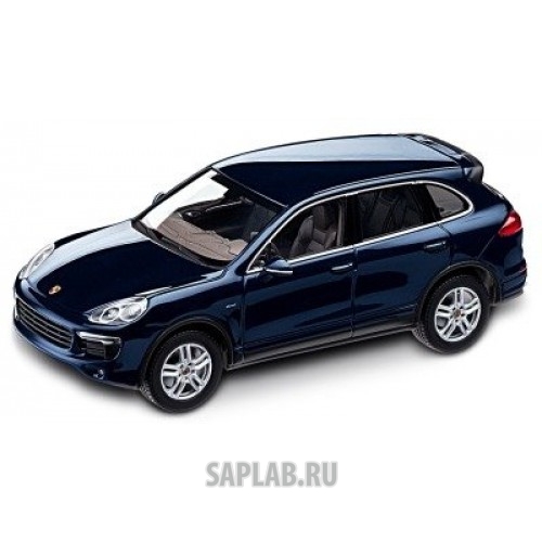Купить Porsche WAP0200080E Модель автомобиля Porsche Cayenne S Diesel, 1:43 Scale, Blue Metallic, артикул WAP0200080E