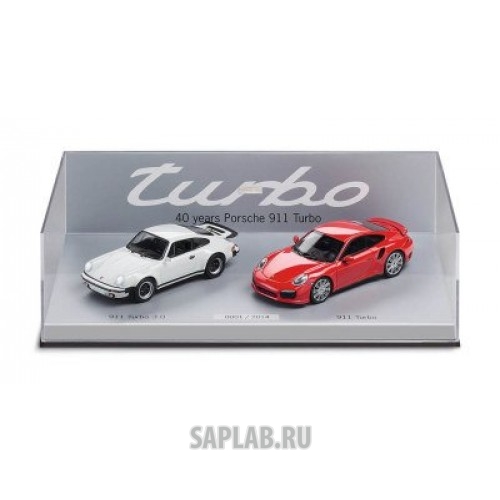 Купить Porsche WAP0200120E Набор моделей автомобилей Porsche 40 Years of 911 Turbo model car set, артикул WAP0200120E