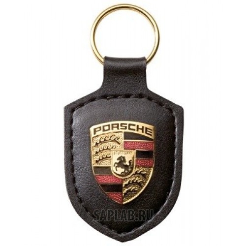 Купить Porsche WAP0500900E Брелок для ключей с гербом Porsche Crest Keyring, Black, артикул WAP0500900E
