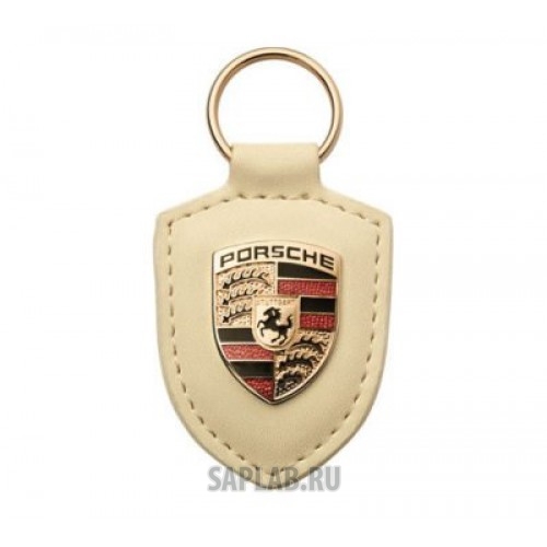 Купить Porsche WAP0500960D Брелок для ключей с гербом Porsche Crest Keyring, White, 2012, артикул WAP0500960D