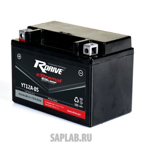 Купить RDRIVE YT12ABS Аккумулятор RDRIVE SILVER YT12A-BS 726