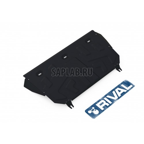 Купить RIVAL 11138231 Защита картера и КПП Rival, Mazda 3 V - 1.5, 1.6, 2.0, 2013-/6 V - 2.0, 2.5, 2012-2015/2015-/CX-5 V - 2.0, 2.5, 2011-2015/2015-, крепеж в комплекте, сталь, 1.8 мм