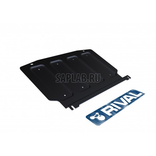 Купить RIVAL 11140032 Защита картера Rival, Mitsubishi Pajero IV V - 3.0, 3.2, 3.8, 2007-, крепеж в комплекте, сталь, 1.8 мм