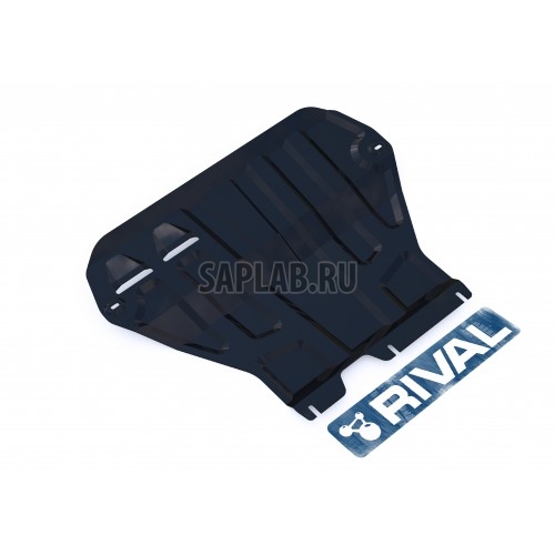 Купить RIVAL 11151111 Защита картера и КПП Rival, Skoda Octavia A7 V - 1.4TFSI, 1.8TSI, 2013-, крепеж в комплекте, сталь, 1.8 мм