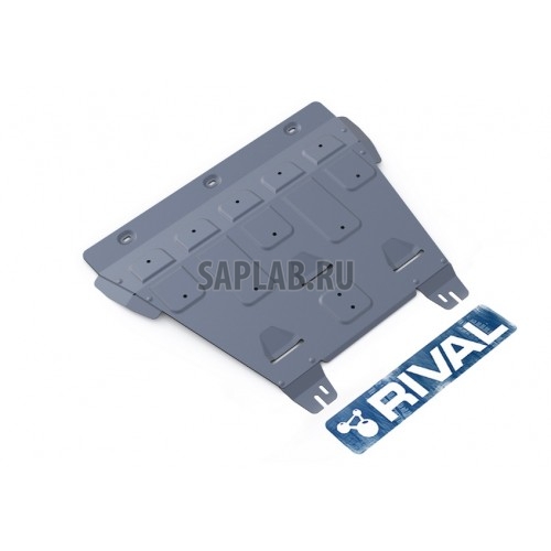 Купить RIVAL 33318491 Защита картера и КПП Rival, Ford Mondeo V V - 2.5, 2.0(199hp), 2015-, крепеж в комплекте, алюминий, Sale4 мм