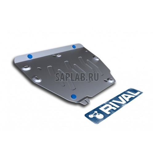 Купить RIVAL 33331031 Защита картера и КПП Rival, Land Rover Range Rover Evoque V - все, 2011-, крепеж в комплекте, алюминий, 4 мм