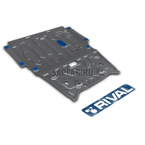 Купить RIVAL 33339061 Защита картера и КПП Rival, Mercedes Benz A-class 180/200 , 2012-/B-class B 180 , 2012-/CLA-class 200 , 2013-, крепеж в комплекте, алюминий, 4 мм
