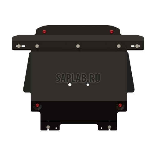 Купить SHERIFF 081301 Защита картера двигателя и кпп Ford Fiesta (Форд Фиеста)(2001-2008)/Fusion JH; ZT, V-1,4; 1,6 (2001-2008-) (штамповка) (аналог 08.0492) (Сталь 2 мм)( Форд Фьюжн \ Форд фиеста 6 \)