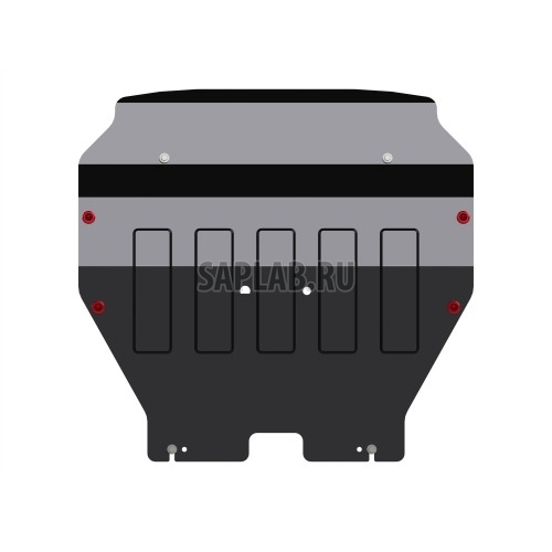 Купить SHERIFF 262450 Защита картера двигателя и кпп VW Caravelle V-2.0 TD MT (2013-) (Сталь 2 мм)( Фольксваген Каравелл Каравелла \)