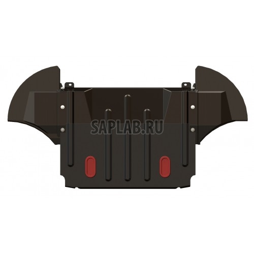 Купить SHERIFF 270476 Защита картера двигателя и кпп ВАЗ-2110 / 2111 / 2112 LUX (1996-2007) (с пласт.пыльниками) (Сталь 2 мм)( \ \ \)