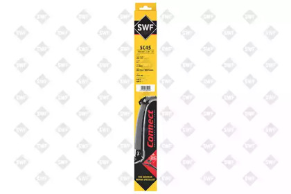 Купить SWF 262204 Щетка стеклоочистителя передняя 45cm SWF CONNECT ,передняя,1 шт, 450mm/18'', бескаркасная