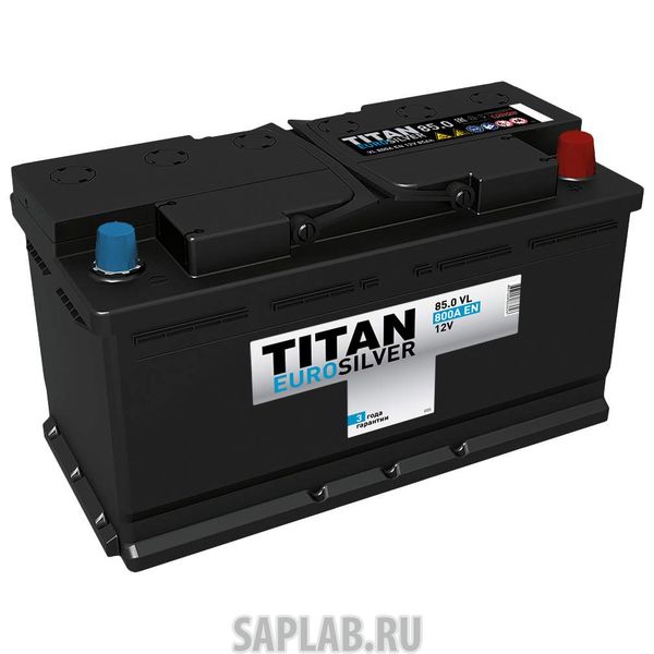 Купить TITAN 4607008883626 Аккумулятор TITAN EUROSILVER 85R 800A 315x175x175