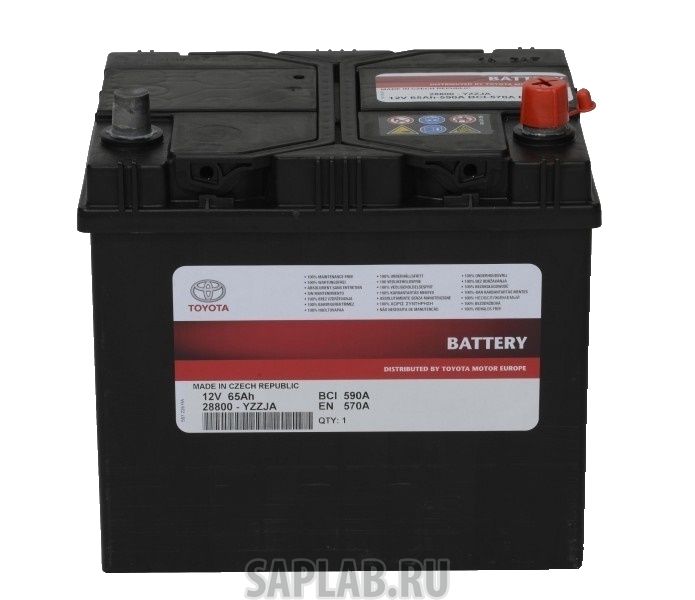 Купить TOYOTA 28800YZZZD Аккумулятор автомобильный Toyota 28800yzzzd