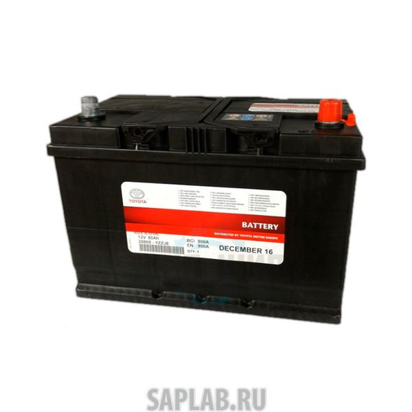 Купить TOYOTA 28800YZZZP Аккумулятор (См. 28800yzzjf -Уточнить По Vin В Epc) TOYOTA арт. 28800YZZZP