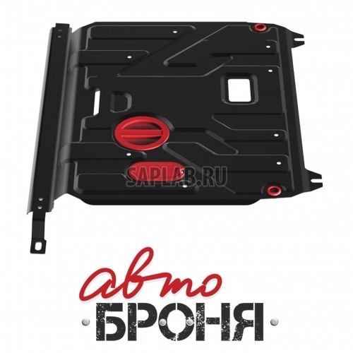 Купить АВТОБРОНЯ 111023431 Защита картера и КПП Автоброня, Hyundai Solaris V - 1.4, 1.6, 2010-/Kia Rio III V - 1.4, 1.6, 2011-, крепеж в комплекте, сталь, 1.8 мм