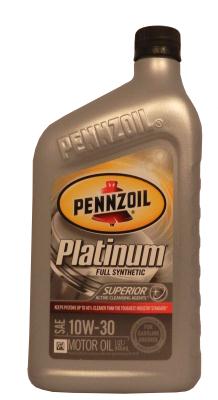 Купить Pennzoil 071611915106 Platinum SAE 10W-30 Full Synthetic Motor Oil